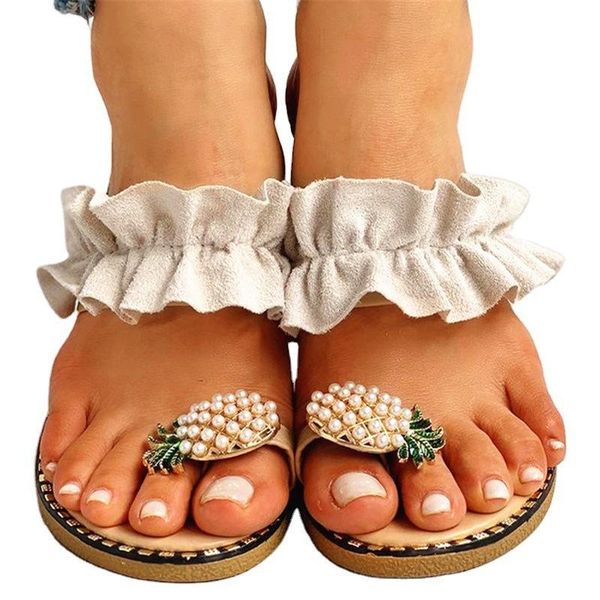 slippers okkdey large size women's online celebrity pineapple flat beach toe shoes, Black
slippers okkdey large size women's online celebrity pineapple flat beach toe shoes, Black
