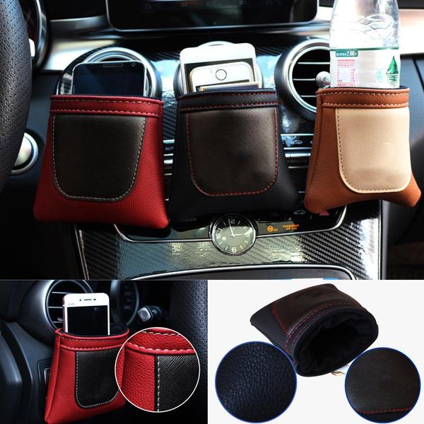 car organizer clip on air outlet pu leather vent stow tidy storage bag phone coin for nismo qashqai xtrail leaf
car organizer clip on air outlet pu leather vent stow tidy storage bag phone coin for nismo qashqai xtrail leaf