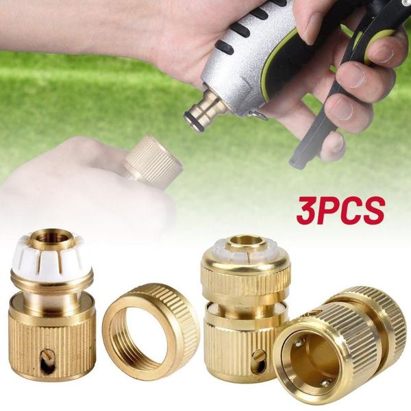 set of 3 1/2'' brass female garden water hose pipe watering quick connector prevent leaking for family gardening green space equ
set of 3 1/2'' brass female garden water hose pipe watering quick connector prevent leaking for family gardening green space equ