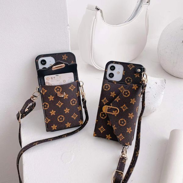 2022 designer cell phone cases leather protective case multifunctional card bag with adjustable shoulder strap for iphone 13 promax 12 11 x
2022 designer cell phone cases leather protective case multifunctional card bag with adjustable shoulder strap for iphone 13 promax 12 11 x