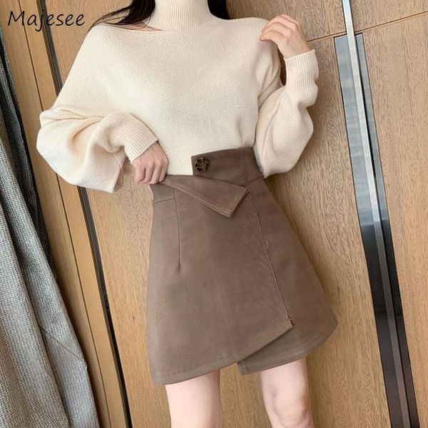 skirts womens woolen asymmetrical button arrival high waist design chic retro ins korean style ladies elegant autumn, Black
skirts womens woolen asymmetrical button arrival high waist design chic retro ins korean style ladies elegant autumn, Black