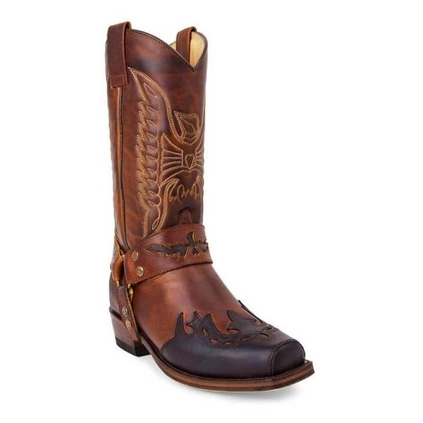 boots with side zipper knights' women's embroidered leather low heel and large size, Black
boots with side zipper knights' women's embroidered leather low heel and large size, Black