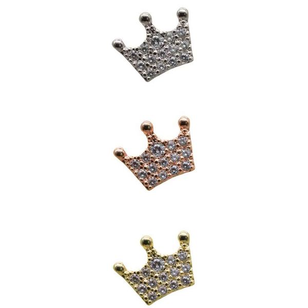stud 2021 fashion star with the same temperament ladies style crown inlaid personality wild design earrings women, Golden;silver
stud 2021 fashion star with the same temperament ladies style crown inlaid personality wild design earrings women, Golden;silver
