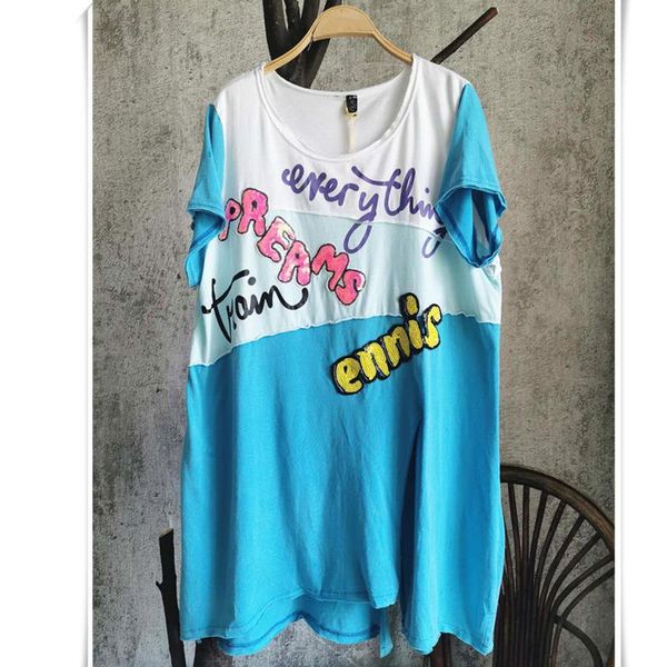 green blue women irregular fork t shirt 2021 patchwork color female letter sequin zqy6946 women's t-shirt, White
green blue women irregular fork t shirt 2021 patchwork color female letter sequin zqy6946 women's t-shirt, White