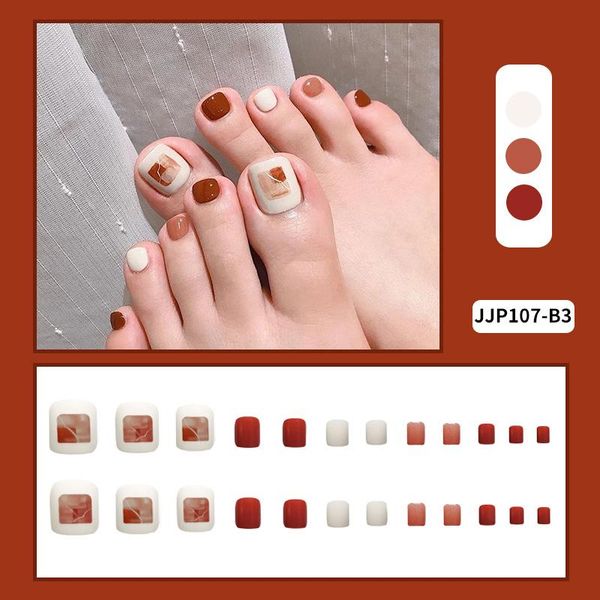nail art kits 24pcs pictorial printed toenail patch caramel glue type removable short paragraph fashion manicure false
nail art kits 24pcs pictorial printed toenail patch caramel glue type removable short paragraph fashion manicure false