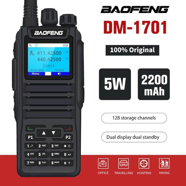 baofeng digital walkie talkie dm-1701 portable dual band dmr two way ham cb radio comunicador fm transceiver station dm1701
baofeng digital walkie talkie dm-1701 portable dual band dmr two way ham cb radio comunicador fm transceiver station dm1701
