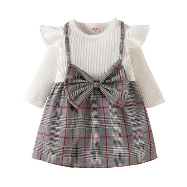 girl's dresses born baby girls bow dress infant ribbed plaid bowknot princess outfits fashion clothes conjuntos de menina, Red;yellow
girl's dresses born baby girls bow dress infant ribbed plaid bowknot princess outfits fashion clothes conjuntos de menina, Red;yellow
