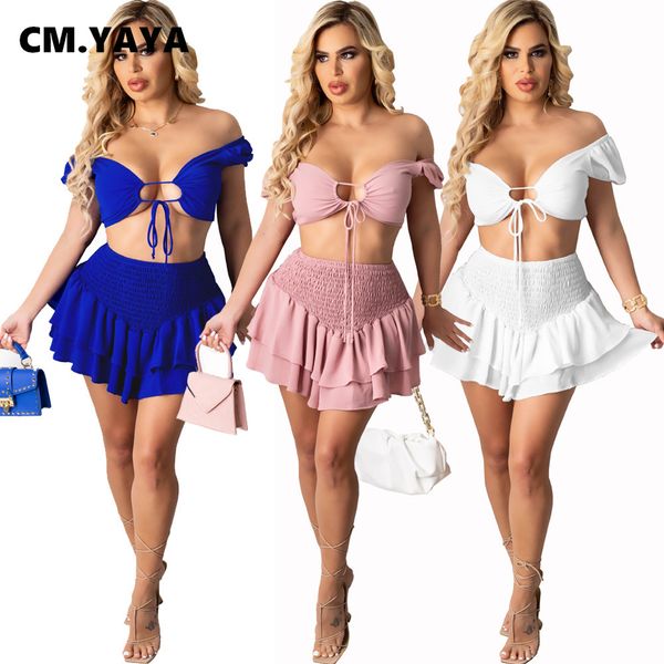 women set solid short sleeve crop mini pleated skirt 2 piece sets night club suit female summer outfits 2021by air, White
women set solid short sleeve crop mini pleated skirt 2 piece sets night club suit female summer outfits 2021by air, White