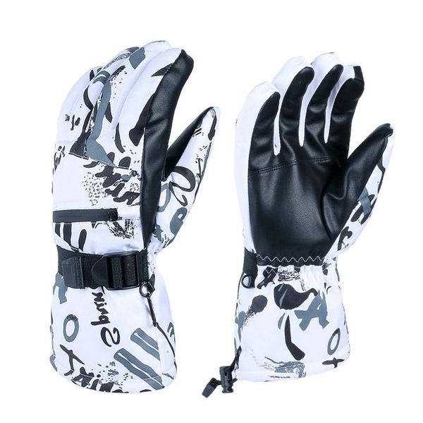 sports gloves winter snowboard ski pu leather non-slip touch screen waterproof motorcycle cycling fleece warm snow unisex, Black
sports gloves winter snowboard ski pu leather non-slip touch screen waterproof motorcycle cycling fleece warm snow unisex, Black