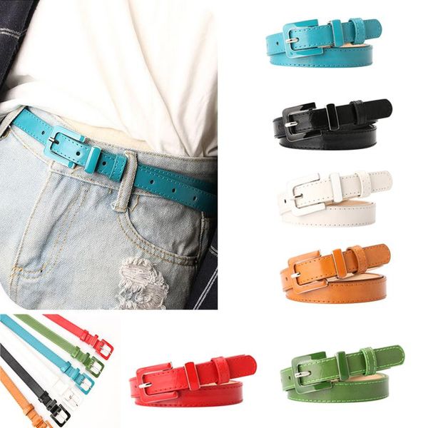 belts designer pu leather belt for women narrow thin all-match candy color metal buckle waist fashion jeans female, Black;brown
belts designer pu leather belt for women narrow thin all-match candy color metal buckle waist fashion jeans female, Black;brown