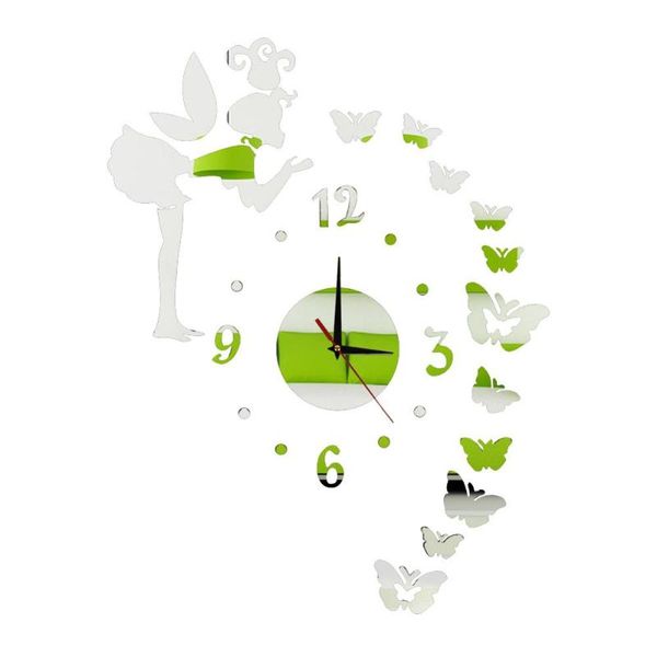 window stickers mirror wall clock for home decoration children room butterfly kisses fairy diy
window stickers mirror wall clock for home decoration children room butterfly kisses fairy diy