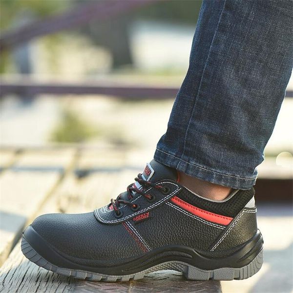 boots safety work shoes for men genuine leather fashion steel toe wear shoe boot mens veiligheids schoenen, Black
boots safety work shoes for men genuine leather fashion steel toe wear shoe boot mens veiligheids schoenen, Black