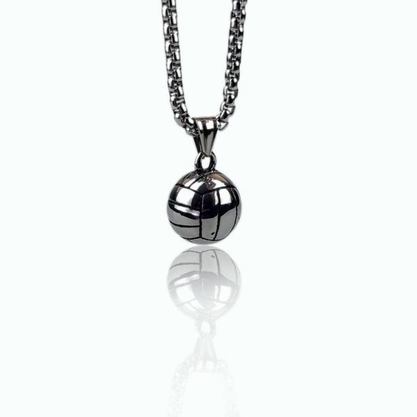 pendant necklaces fashion 2021 trend volleyball jewelry for women simple men's chain necklace hip hop stainless steel gift, Silver
pendant necklaces fashion 2021 trend volleyball jewelry for women simple men's chain necklace hip hop stainless steel gift, Silver