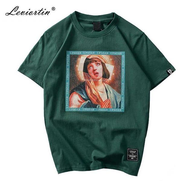 leviortin virgin mary men's t-shirts funny printed short sleeve tshirts summer hip hop casual cotton tees streetwear 210527, White;black
leviortin virgin mary men's t-shirts funny printed short sleeve tshirts summer hip hop casual cotton tees streetwear 210527, White;black