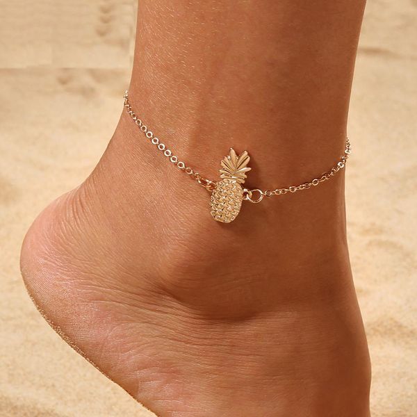 gold pineapple charm anklet bracelet for women ankle sandals barefoot beach foot bridal summer body jewelry fruit jewelry, Red;blue
gold pineapple charm anklet bracelet for women ankle sandals barefoot beach foot bridal summer body jewelry fruit jewelry, Red;blue