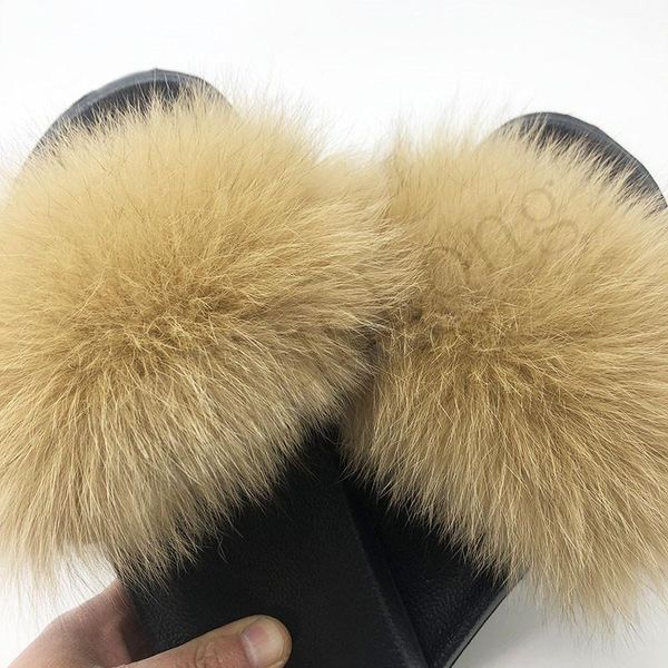 slippers real fur women slides ladies furry sandals plush home shoes woman fluffy flip flops, Black
slippers real fur women slides ladies furry sandals plush home shoes woman fluffy flip flops, Black