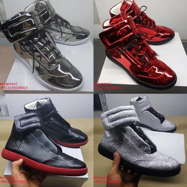 new designer man casual shoes brand trainer genuine leather fashion flat men shoes mmm luxury men red bottoms shoes man high sneakers, Black
new designer man casual shoes brand trainer genuine leather fashion flat men shoes mmm luxury men red bottoms shoes man high sneakers, Black