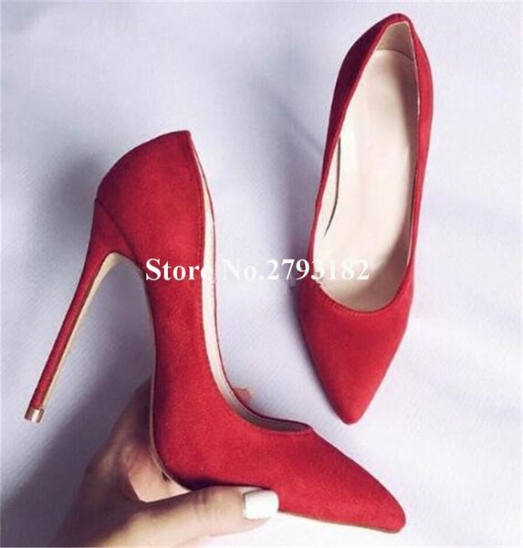 dress shoes women classical style pointed toe stiletto heel pumps 12cm purple red slip-on heels formal, Black
dress shoes women classical style pointed toe stiletto heel pumps 12cm purple red slip-on heels formal, Black