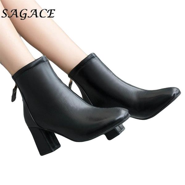 boots sagace shoes ladies leather women zipper vintage round toe square heels plush 2021 winter platform, Black
boots sagace shoes ladies leather women zipper vintage round toe square heels plush 2021 winter platform, Black