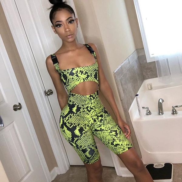 women's jumpsuits & rompers 2021 summer shoulder straps neckline exposed navel slim snake pattern casual one pants women, Black;white
women's jumpsuits & rompers 2021 summer shoulder straps neckline exposed navel slim snake pattern casual one pants women, Black;white