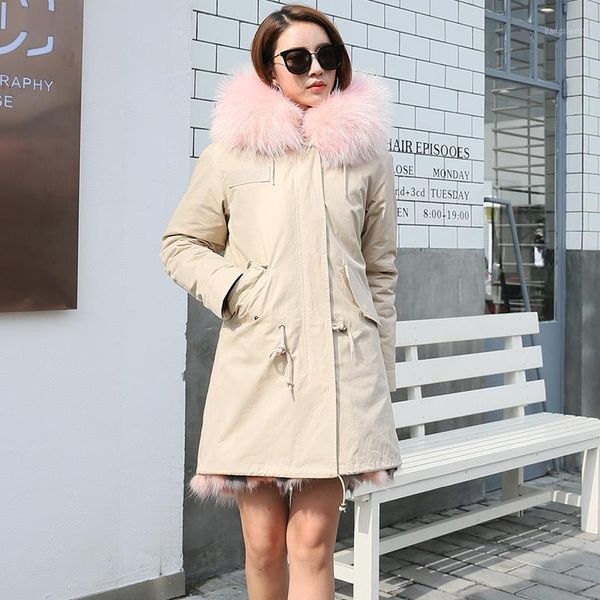 women's fur & faux jacket winter coat oversized raccoon collar pie overcoming hooded liner mid-length clothing, Black
women's fur & faux jacket winter coat oversized raccoon collar pie overcoming hooded liner mid-length clothing, Black