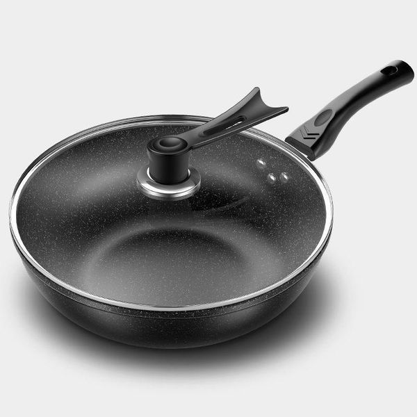 maifan stone wok 30cm32cm34cm household fume-pan non-stick iron chef's pans glass cover eco-friendly
maifan stone wok 30cm32cm34cm household fume-pan non-stick iron chef's pans glass cover eco-friendly