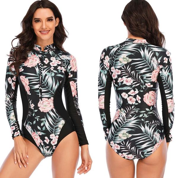 2021 one piece swimsuit long sleeve swimwear women print floral bathing surfing retro swim suits maillot de bain monokini one-piece
2021 one piece swimsuit long sleeve swimwear women print floral bathing surfing retro swim suits maillot de bain monokini one-piece