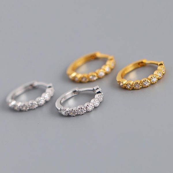 hoop & huggie real 925 sterling silver round color luxury zircon minimalist glossy earings for women bohemian charming party jewelry, Golden;silver
hoop & huggie real 925 sterling silver round color luxury zircon minimalist glossy earings for women bohemian charming party jewelry, Golden;silver
