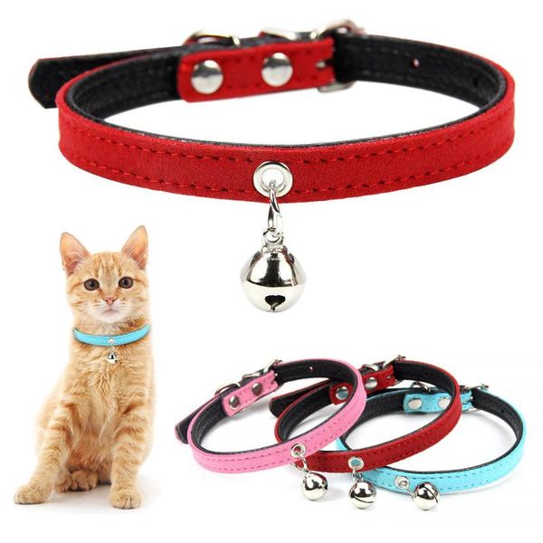 cat collars & leads soft microfiber+pu leather collat with bell puppy neck strap collar for small dog kitten necklace chihuahua pet supplies
cat collars & leads soft microfiber+pu leather collat with bell puppy neck strap collar for small dog kitten necklace chihuahua pet supplies