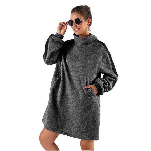 women's hoodies & sweatshirts 2021 autumn winter european american sweatshirt medium long fashion large size high collar guard clothes, Black
women's hoodies & sweatshirts 2021 autumn winter european american sweatshirt medium long fashion large size high collar guard clothes, Black