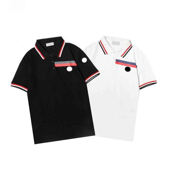Men's Polos monclair designer luxury stripe mens women polo shirt fashion double bead brand boutique solid color top short Tees 003 5KDV, White;black
Men's Polos monclair designer luxury stripe mens women polo shirt fashion double bead brand boutique solid color top short Tees 003 5KDV, White;black