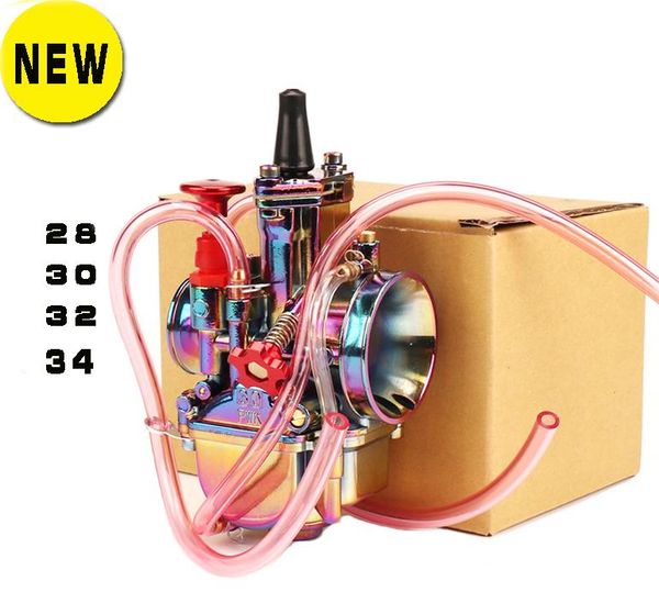 colorful 28 30 32 34mm motorcycle pwk carburetor carburador carb for 110cc - 250cc 2t 4t two stroke engine scooter dirt pit bike fuel system
colorful 28 30 32 34mm motorcycle pwk carburetor carburador carb for 110cc - 250cc 2t 4t two stroke engine scooter dirt pit bike fuel system