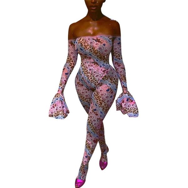 women's jumpsuits & rompers ladies girls trumpet sleeve print jumpsuit fashion off shoulder women mesh, Black;white
women's jumpsuits & rompers ladies girls trumpet sleeve print jumpsuit fashion off shoulder women mesh, Black;white