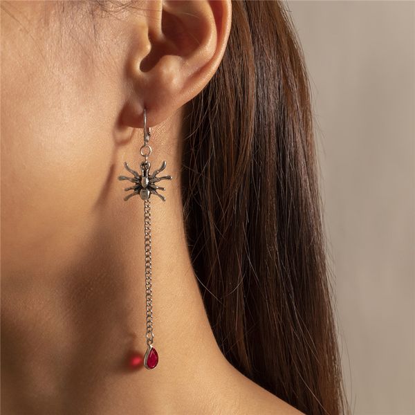 european old spider crystal dangle earrings water drop tassel single clavicle chain women long silver punk pendant necklace jewelry accessor
european old spider crystal dangle earrings water drop tassel single clavicle chain women long silver punk pendant necklace jewelry accessor