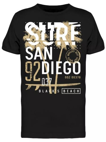 fun surf at san diego california tee men's -image by shutterstock, White;black
fun surf at san diego california tee men's -image by shutterstock, White;black