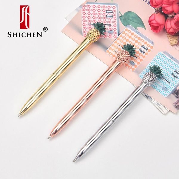 gel pens shichen metal pineapple ballpoint pen special fruit girl gift student office supplies stationery
gel pens shichen metal pineapple ballpoint pen special fruit girl gift student office supplies stationery