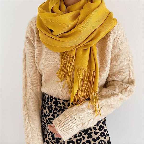 scarves 2021 spring winter for women warm cashmere shawls lady tassel knitted solid 0863, Blue;gray
scarves 2021 spring winter for women warm cashmere shawls lady tassel knitted solid 0863, Blue;gray