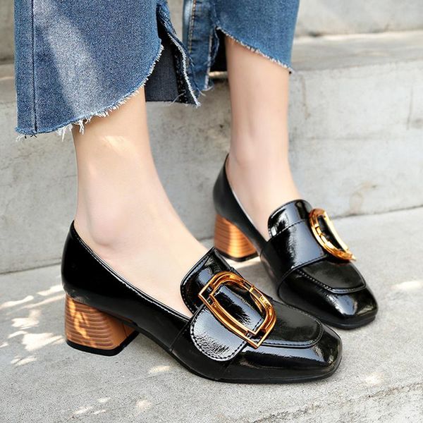 women casual shoes black metal buckle woman pump slip-on party wedding office ladies casual shoes chaussures femme
women casual shoes black metal buckle woman pump slip-on party wedding office ladies casual shoes chaussures femme