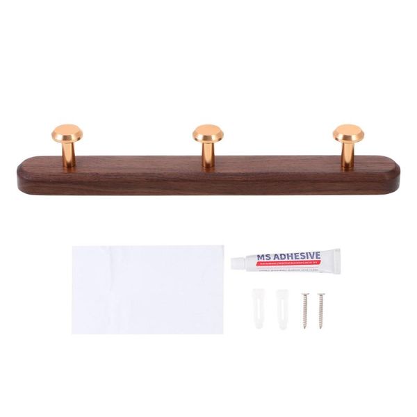 hooks & rails creative walnut wall-mounted coat hook rack home bedroom porch clothes hanger
hooks & rails creative walnut wall-mounted coat hook rack home bedroom porch clothes hanger
