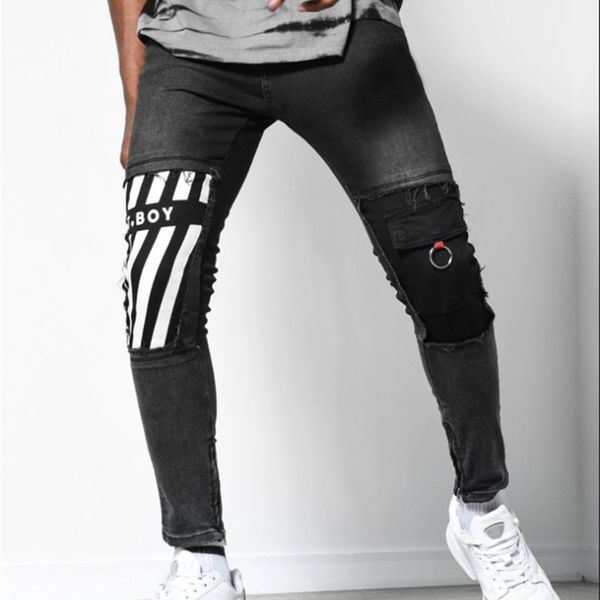 70% off outlet online black jeans for men fashion slim denim pencil pants male hip hop casual s-3xl drop shipping, Blue
70% off outlet online black jeans for men fashion slim denim pencil pants male hip hop casual s-3xl drop shipping, Blue