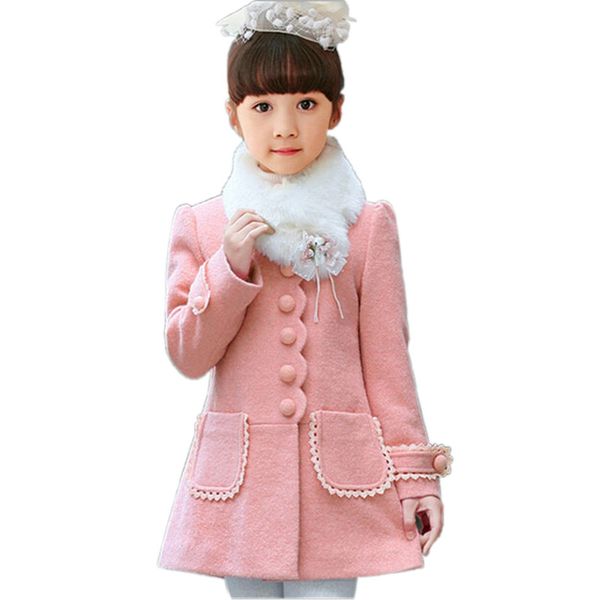 girl woolen coat jacket solid with fur scarf thick jacket coat for 3-12years girls children kids winter coat outerwear, Blue;gray
girl woolen coat jacket solid with fur scarf thick jacket coat for 3-12years girls children kids winter coat outerwear, Blue;gray