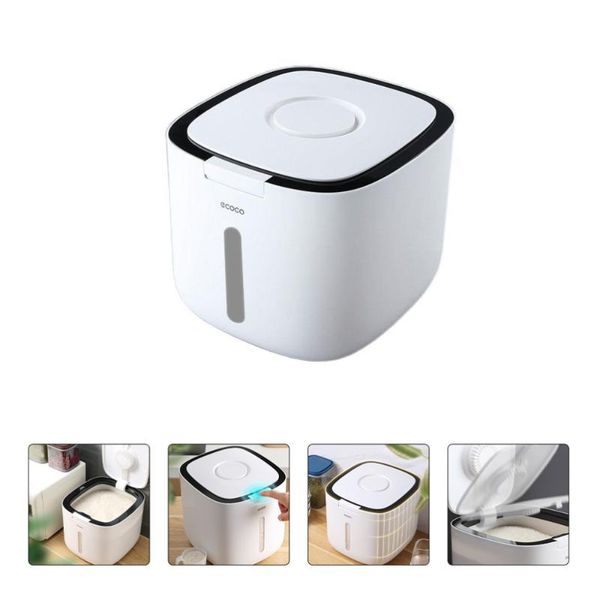 storage bottles & jars 1pc moisture-proof rice box sealing bin flour container
storage bottles & jars 1pc moisture-proof rice box sealing bin flour container