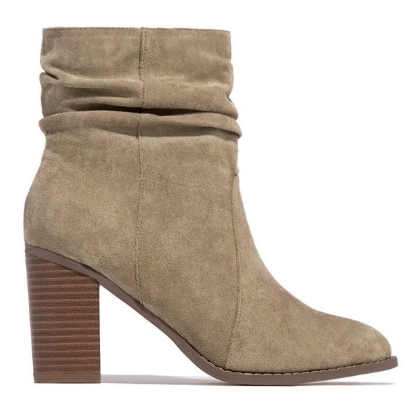 boots autumn winter high heels ankle women flocked leather pleated vintage platform ladies shoes botas mujer, Black
boots autumn winter high heels ankle women flocked leather pleated vintage platform ladies shoes botas mujer, Black