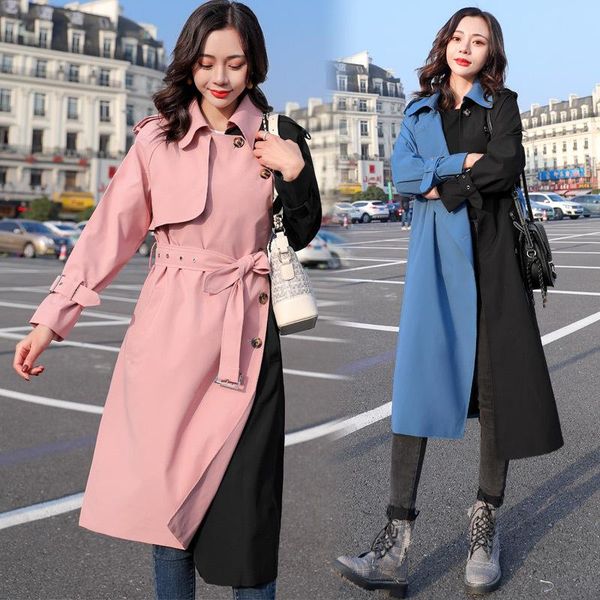 women's trench coats sondr ladies mixed colors clothes women long section streetwear coat for sleeve casual lapel collar overcoat, Tan;black
women's trench coats sondr ladies mixed colors clothes women long section streetwear coat for sleeve casual lapel collar overcoat, Tan;black