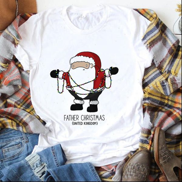 womens t shirt suitable all seasons cute christmas santa claus women fashion short sleeve casual clothes, White
womens t shirt suitable all seasons cute christmas santa claus women fashion short sleeve casual clothes, White