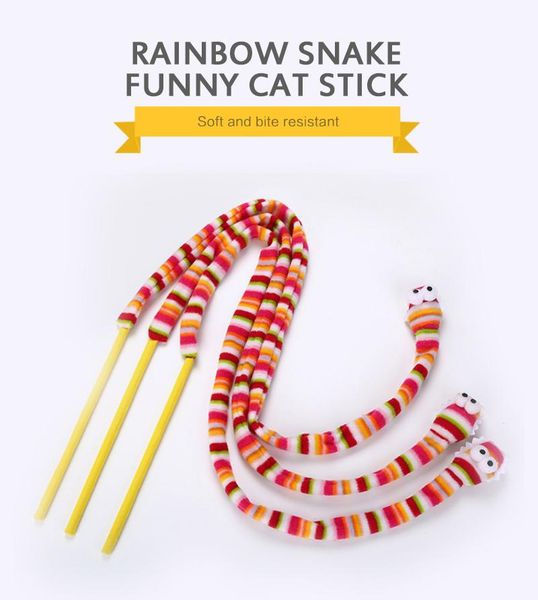 rainbow serpent modeling funny cat sticks head ring boxes with interactive toys cotton wool short plush plastic pet supplies
rainbow serpent modeling funny cat sticks head ring boxes with interactive toys cotton wool short plush plastic pet supplies