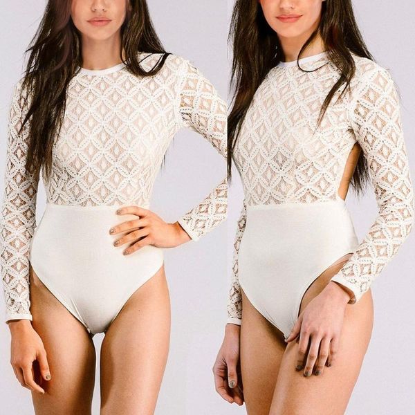 women's jumpsuits & rompers 2021 fashion long sleeve fit lace stitching jumpsuit womens mono mujer overalls combinaison femme, Black;white
women's jumpsuits & rompers 2021 fashion long sleeve fit lace stitching jumpsuit womens mono mujer overalls combinaison femme, Black;white