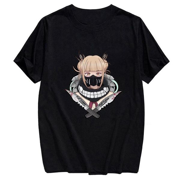 men's t-shirts japanese anime my hero academia toga himiko cotton t-shirt fashion summer short sleeve harajuku style tee casual hip hop, White;black
men's t-shirts japanese anime my hero academia toga himiko cotton t-shirt fashion summer short sleeve harajuku style tee casual hip hop, White;black