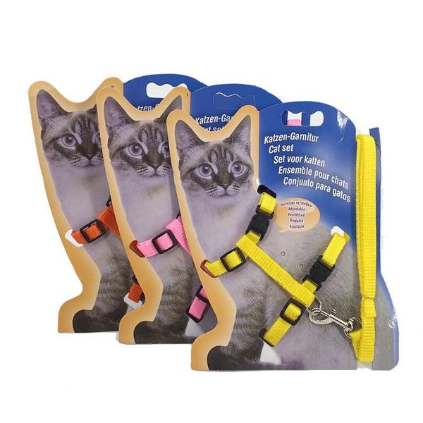 cat collars & leads leash 8"~15" adjustable collar 47" nylon harness belt pet traction for small medium dog puppy
cat collars & leads leash 8"~15" adjustable collar 47" nylon harness belt pet traction for small medium dog puppy