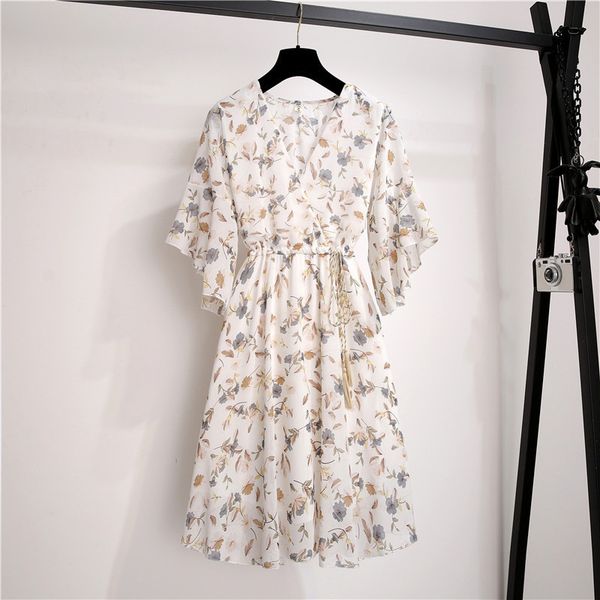 spring summer sweet women's v-neck floral drawstring dress ruffle sleeeve slim chiffon ladies print short 210520, Black;gray
spring summer sweet women's v-neck floral drawstring dress ruffle sleeeve slim chiffon ladies print short 210520, Black;gray